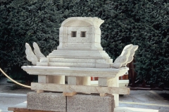 Fanano, steensymposium, Fanano, Italië, 1990